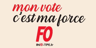 Elections TPE du 22 mars au 4 avril : faites voter FO !